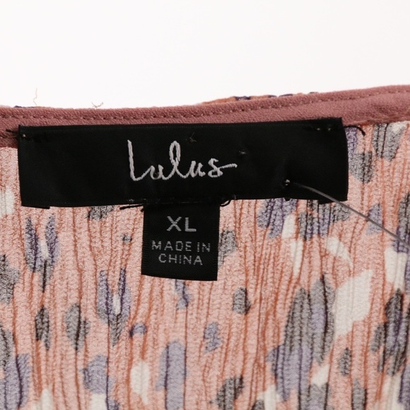 Lulus Parkside Chiffon Dress NWT - Picture 7 of 7